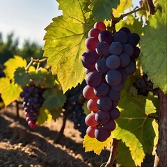 Fototapeta premium wine grapes