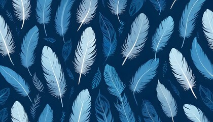 Clear Plain Shiny Warm Soft Vintage Bokeh Cloudy Wave Like Geometric Blue Background or Texture