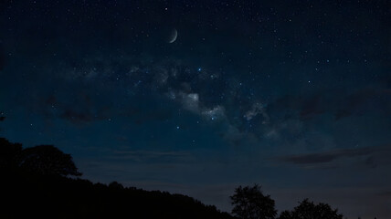 Naklejka premium sky with stars