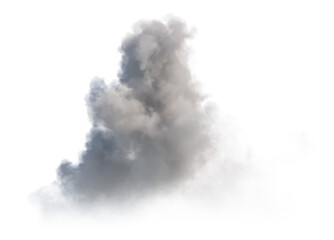 Isolated cloud with transparency.