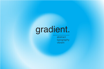 abstract gradient design with vibrant blue tones, creating a soft and smooth