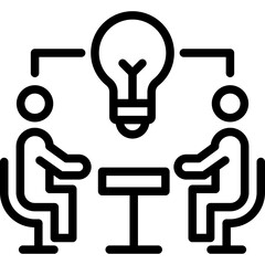 Brainstorming Icon