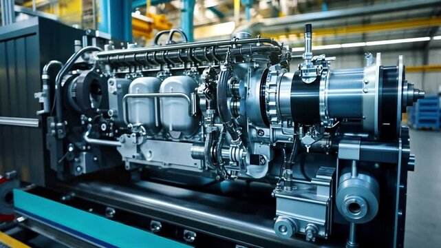 Solid oxide fuel cell hydrogen engines providing clean energy for industrial vehicles and heavy equipment.