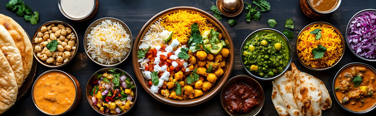 Indian famous dish Chaat