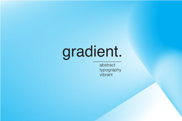abstract gradient design with vibrant blue tones, creating a soft and smooth flow of overlapping shapes gradient smooth color