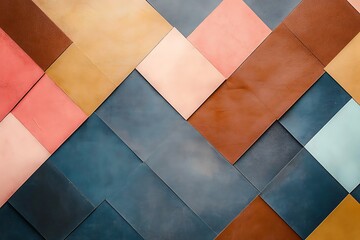 a colorful abstract painting with a black frame, an abstract design with intersecting lines
