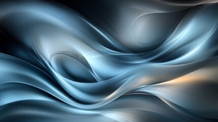 Fototapeta premium Monochromatic Abstract with Rippling Waves