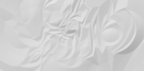White parchment old wrap crumpled paper texture. white crumpled paper texture sheet background. Wrinkled paper texture.	
