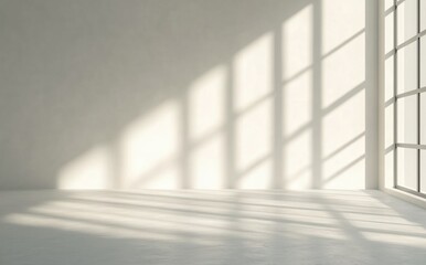 Fototapeta premium empty room with window 