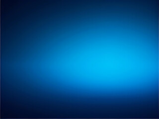 Fototapeta premium Abstract Luxury Gradient Blue Background with Smooth Dark Blue and Black Vignette Studio Banner