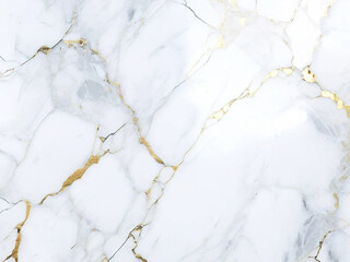 Close-up of a White Marble Textured Wall
