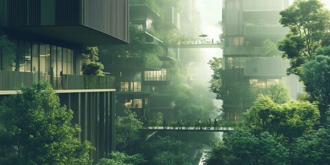 Megaprojects featuring smart city designs prioritizing sustainability, energy efficiency, and community integration for urban development