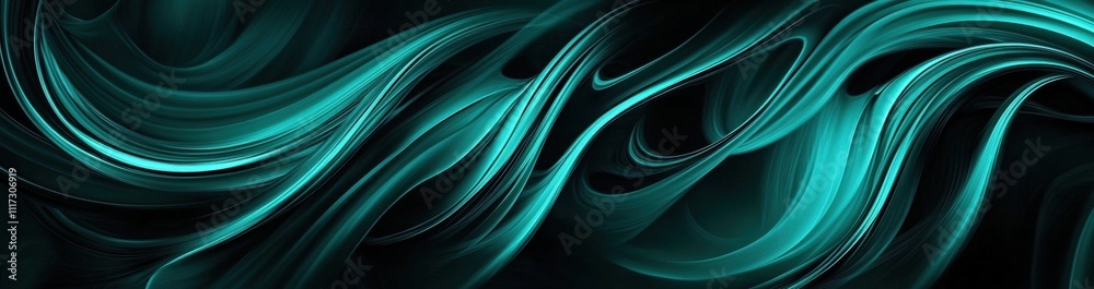Wall mural delight in the fluidity and movement of swirling patterns in this abstract piece.