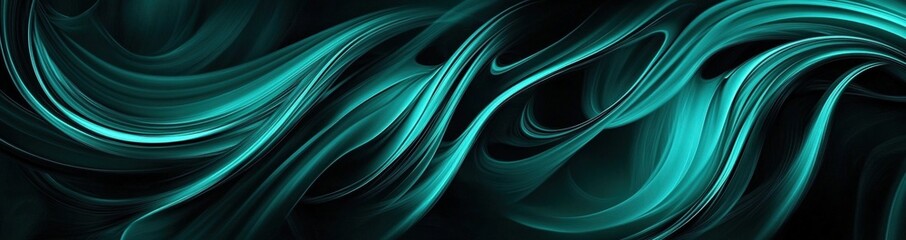 Fototapeta premium Delight in the fluidity and movement of swirling patterns in this abstract piece. 