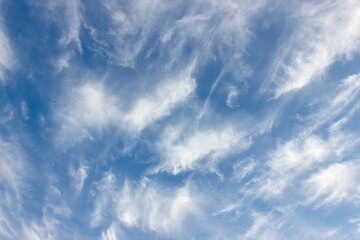 blue sky with clouds