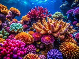 Vibrant Coral Reef, Underwater Photography, Ocean Ecosystem, Marine Life, Coral Colony Close-up, Stunning Coral,  Sea Life,  Coral Garden,  Macro Photography,  Ocean Beauty,  Coral Polyp,  