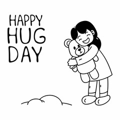 happy day illustration vector art, 