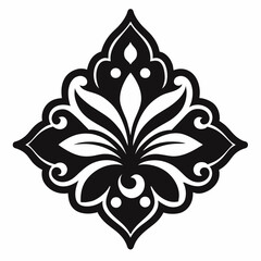 abstract floral ornament