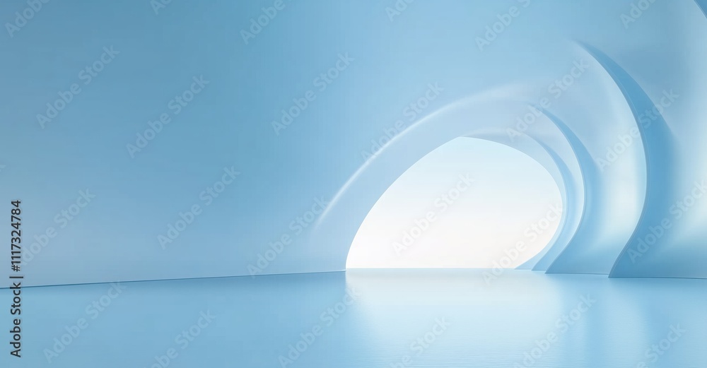 Wall mural abstract architecture background