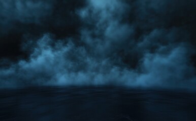 Obraz premium storm clouds over the sea 