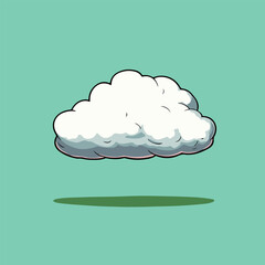 Fluffy Cloud Illustration