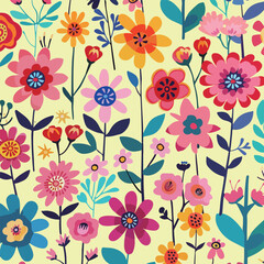 Colorful Floral Pattern