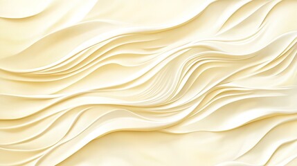 Obraz premium Abstract Beige Wave Pattern Background
