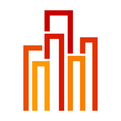 Building Vector Logo Design Template