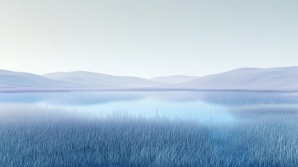 Obraz premium lake in the mountains 