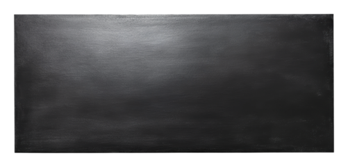 Chalkboard surface ready for creative ideas, cut out - stock png.