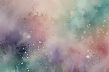 Obraz premium Elegant Watercolor Wallpaper Background with Copy Space