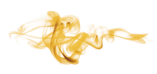 High-Quality PNG of lime gold smoke Isolated on White Background – High Resolution