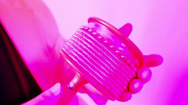 メタルカバサ　手元アップ　HD
Metal cabasa hand close-up HD