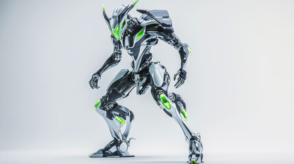 Obraz premium Robotic Fauna: Evolution of Metal and Nature 