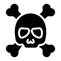 skull Solid icon