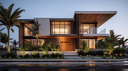 Obraz premium Modern Luxury Home
