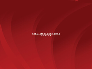 Curved abstract gradient red color background. Background for posters, placards, brochures, banners, headers, covers, celebrations, etc.