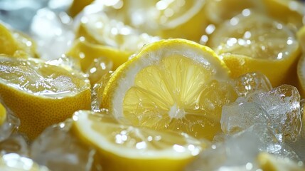 beautiful lemon ice