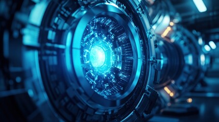 Futuristic Technology Core