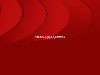 Curved abstract gradient red color background. Background for posters, placards, brochures, banners, headers, covers, celebrations, etc.