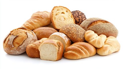 Real Bread Week Assorted fresh artisan bread variety for culinary inspiration and bakery design