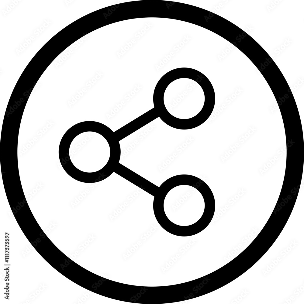 Poster share outline icon. arrow symbol. reply send forward button connection sign isolated on transparent 