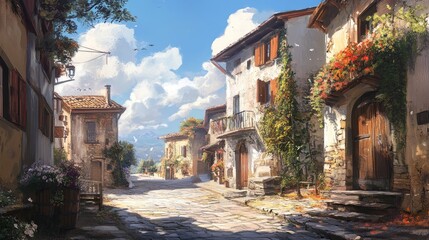 bilingual concept art, italian english