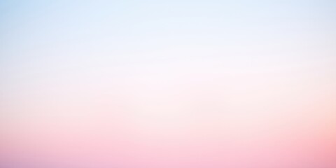 Obraz premium Soft, Pastel Gradient Background With Smooth Transition From Light Blue To Pink