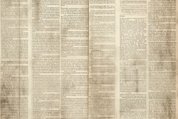 Obraz premium old newspaper background with lots of text