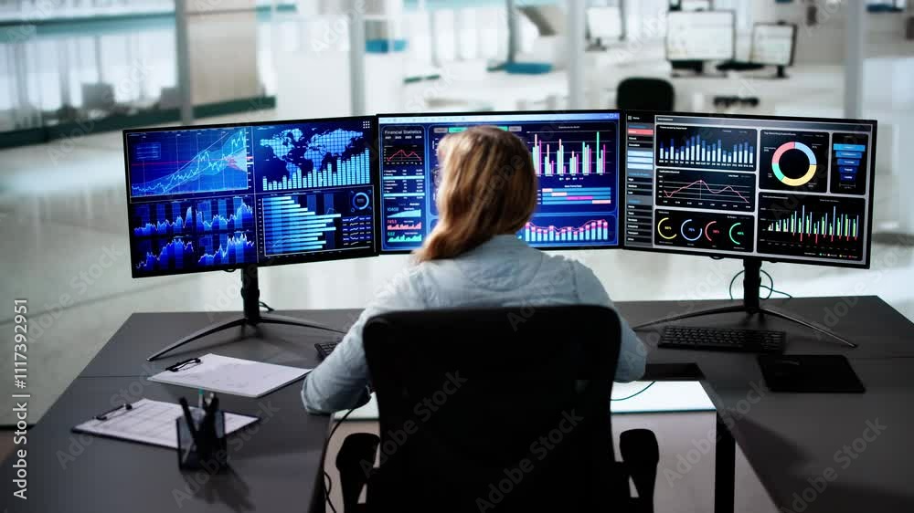 Poster Data Analyst Using Data Analytics KPI