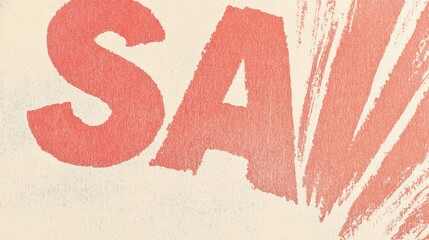 Bold Red Text on Textured Background Highlighting a Powerful Message