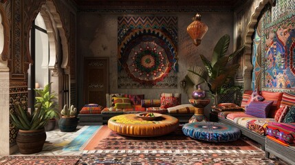 Obraz premium Living room interior 