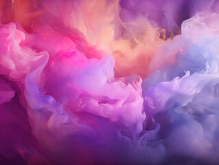 Fototapeta premium Unbelievable A colorful image of a person with the colors of the rainbow