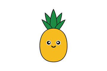 illustration of a pineapple